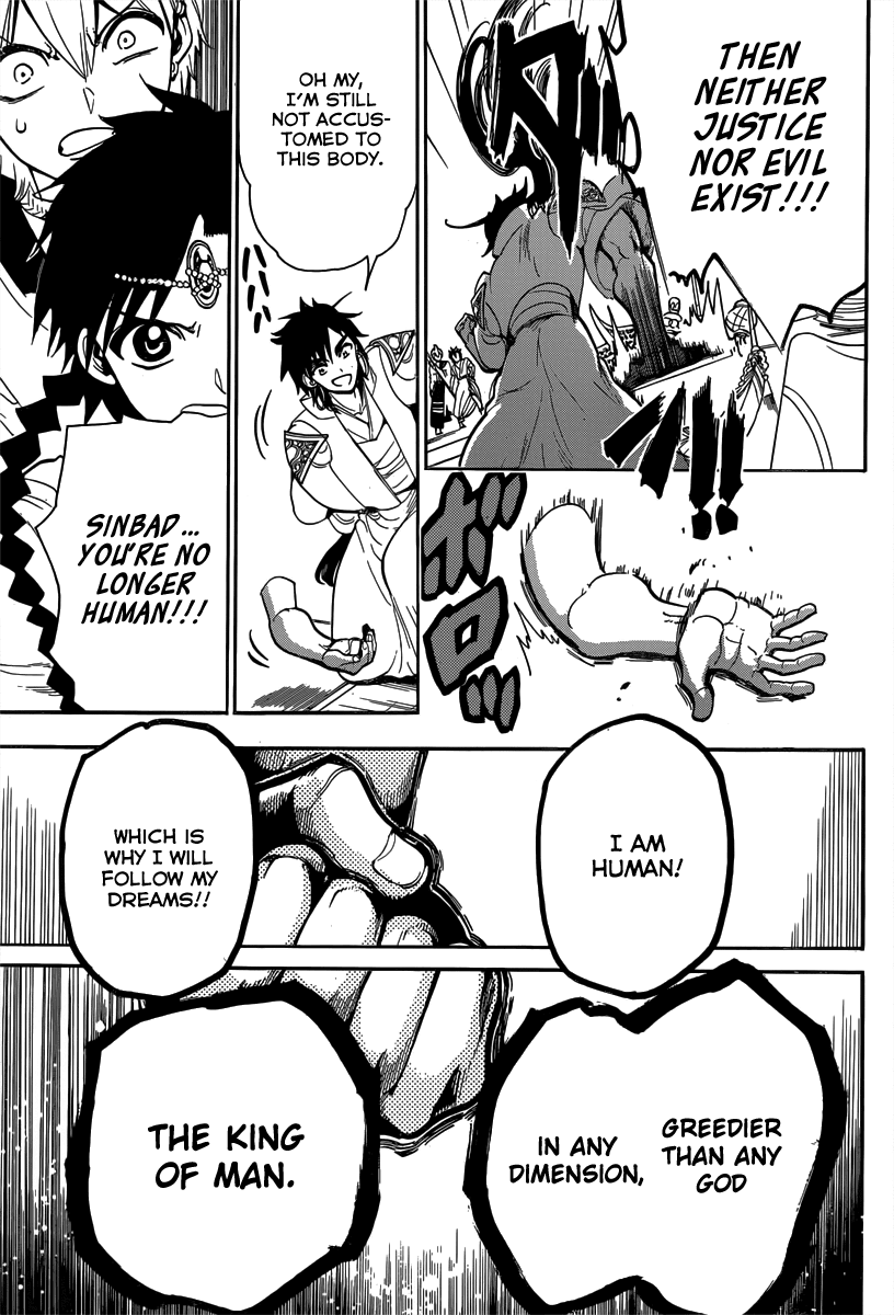 Magi - Labyrinth of Magic Chapter 329 page 18 - Chapter 329: The Greedy King of Man