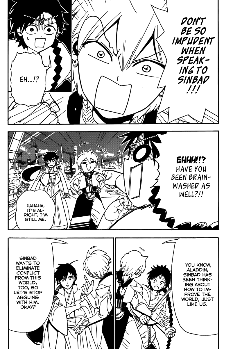 Magi - Labyrinth of Magic Chapter 329 page 6 - Chapter 329: The Greedy King of Man