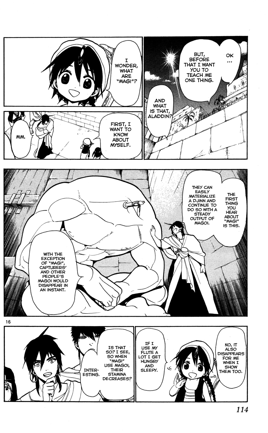 Magi - Labyrinth of Magic Chapter 33 page 18 - Chapter 33: His Name is Sinbad