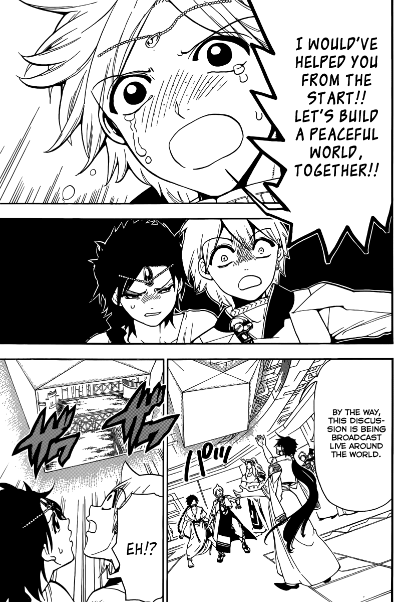 Magi - Labyrinth of Magic Chapter 330 page 13 - Chapter 330: Together, to the Rukh