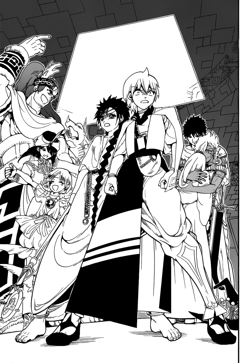 Magi - Labyrinth of Magic Chapter 330 page 18 - Chapter 330: Together, to the Rukh