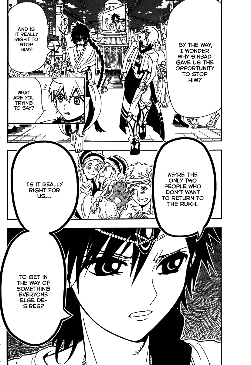 Magi - Labyrinth of Magic Chapter 331 page 4 - Chapter 331: Alibaba's Choice