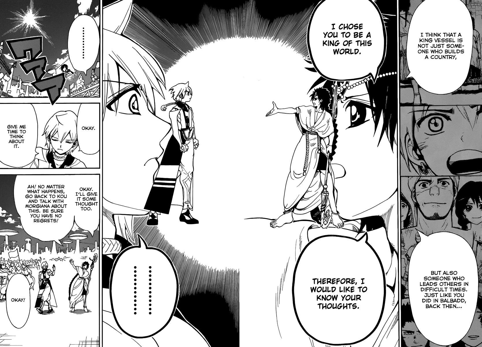 Magi - Labyrinth of Magic Chapter 331 page 6 - Chapter 331: Alibaba's Choice