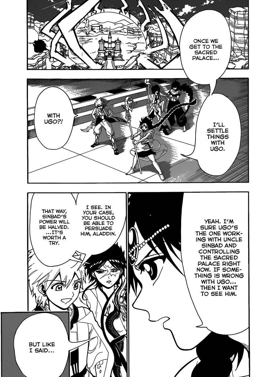 Magi - Labyrinth of Magic Chapter 333 page 10 - Chapter 333: The Gate to the Sacred Palace