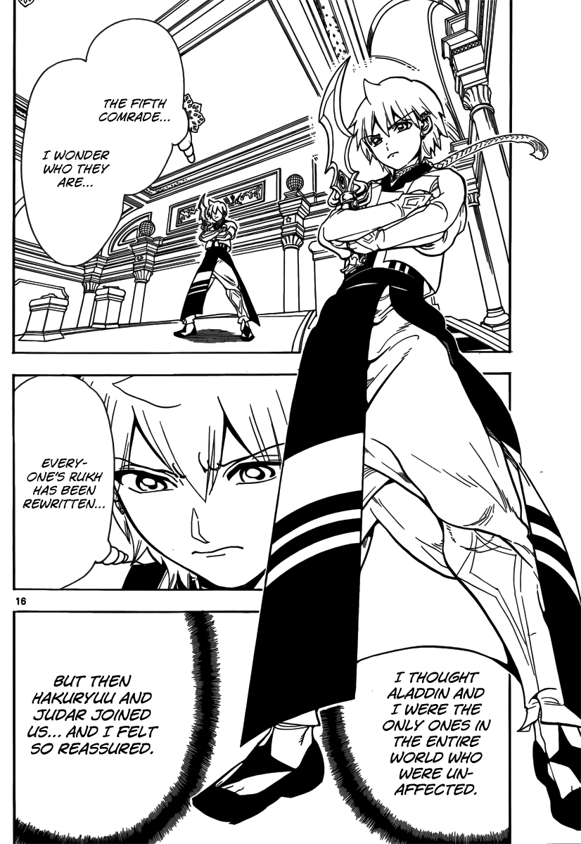 Magi - Labyrinth of Magic Chapter 333 page 17 - Chapter 333: The Gate to the Sacred Palace