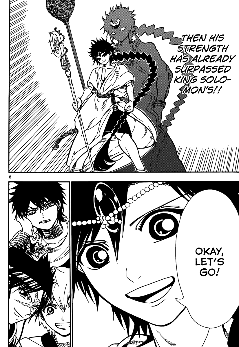 Magi - Labyrinth of Magic Chapter 333 page 9 - Chapter 333: The Gate to the Sacred Palace