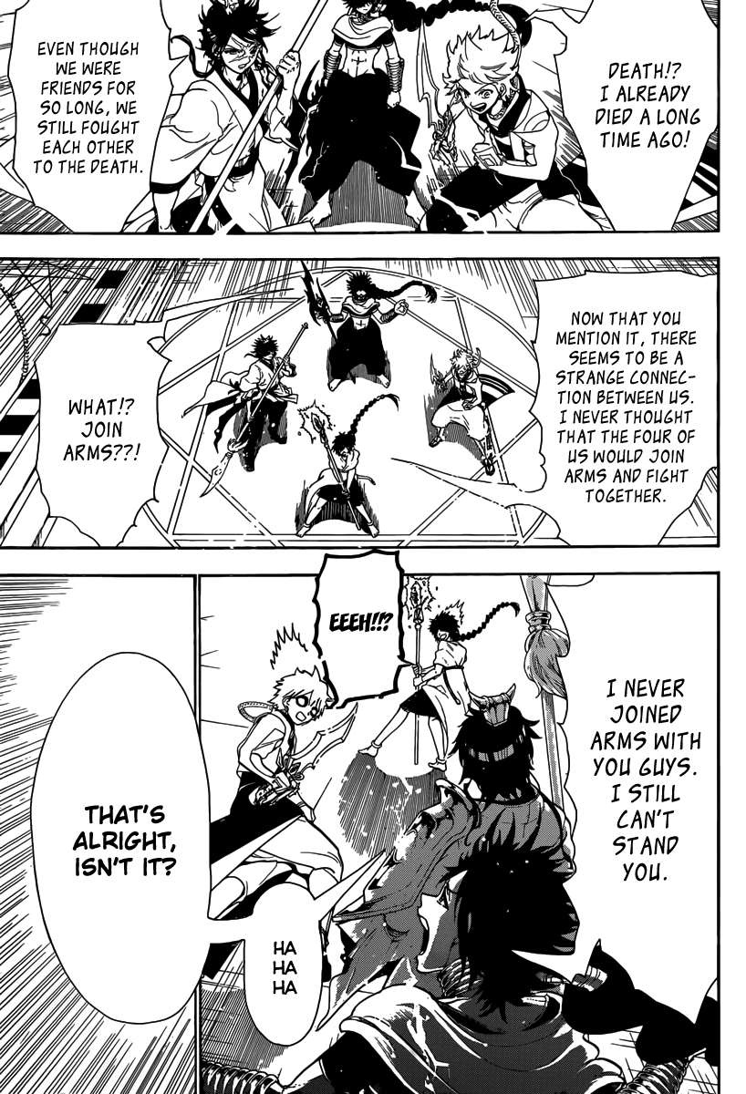 Magi - Labyrinth of Magic Chapter 334 page 14 - Chapter 334: Mid-Collision