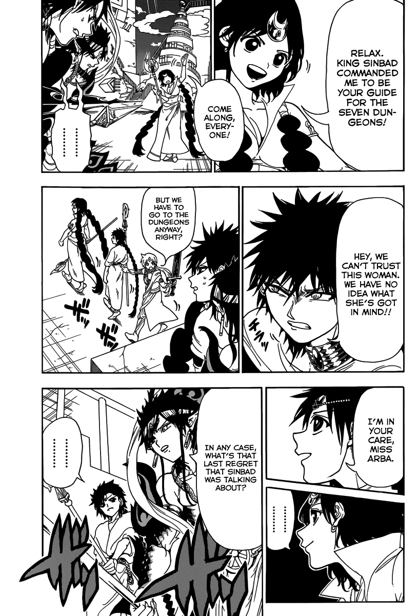 Magi - Labyrinth of Magic Chapter 335 page 14 - Chapter 335: The Seven Dungeons
