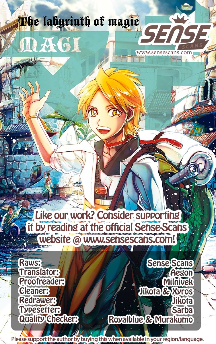 Magi - Labyrinth of Magic Chapter 336 page 1 - Chapter 336: An Irrational Fate