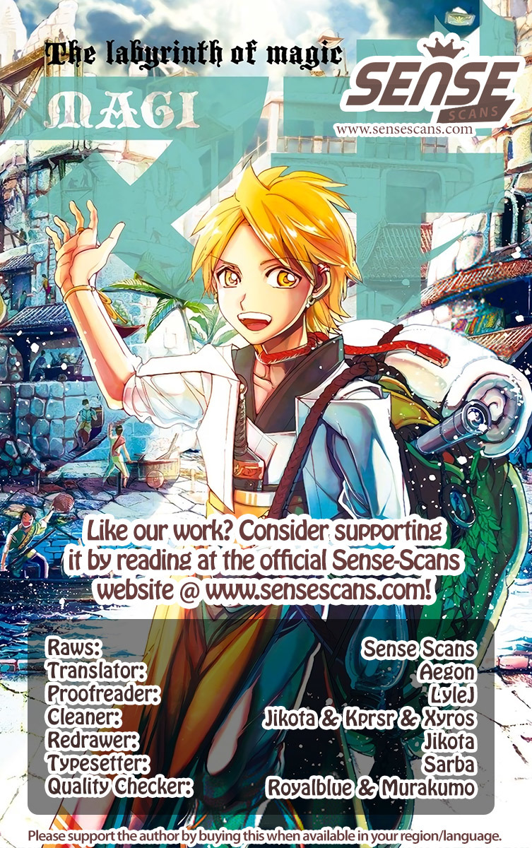 Magi - Labyrinth of Magic Chapter 337 page 1 - Chapter 337: The Conviction of Wrath and Heroes