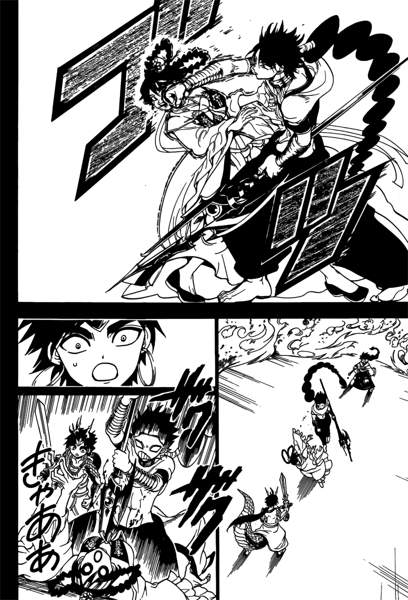 Magi - Labyrinth of Magic Chapter 337 page 14 - Chapter 337: The Conviction of Wrath and Heroes