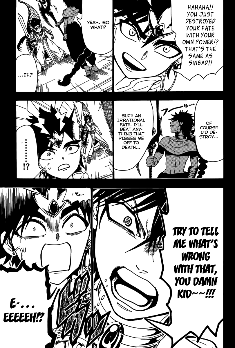 Magi - Labyrinth of Magic Chapter 337 page 15 - Chapter 337: The Conviction of Wrath and Heroes