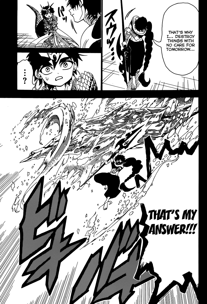 Magi - Labyrinth of Magic Chapter 337 page 17 - Chapter 337: The Conviction of Wrath and Heroes