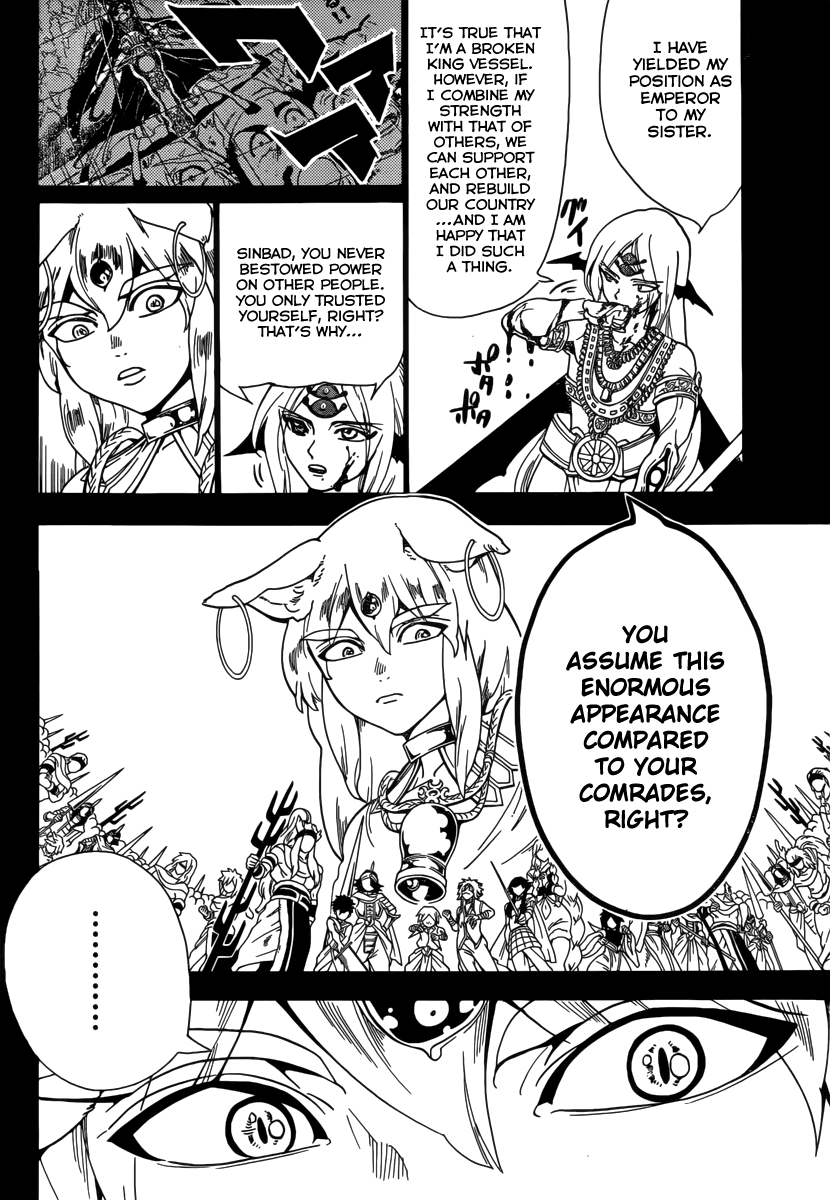 Magi - Labyrinth of Magic Chapter 339 page 18 - Chapter 339: Conviction of Falsehood and Prestige