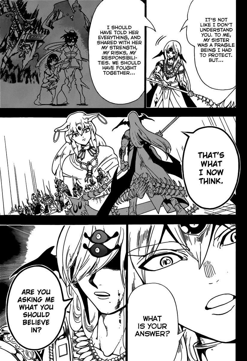 Magi - Labyrinth of Magic Chapter 339 page 19 - Chapter 339: Conviction of Falsehood and Prestige