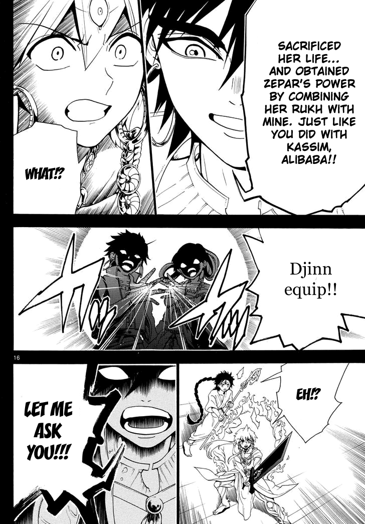 Magi - Labyrinth of Magic Chapter 340 page 18 - Chapter 340: A Battle to See Right from Wrong