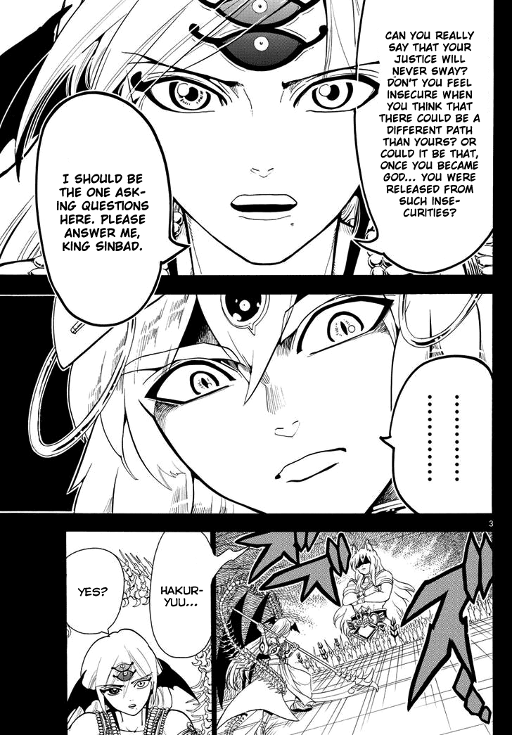 Magi - Labyrinth of Magic Chapter 340 page 5 - Chapter 340: A Battle to See Right from Wrong