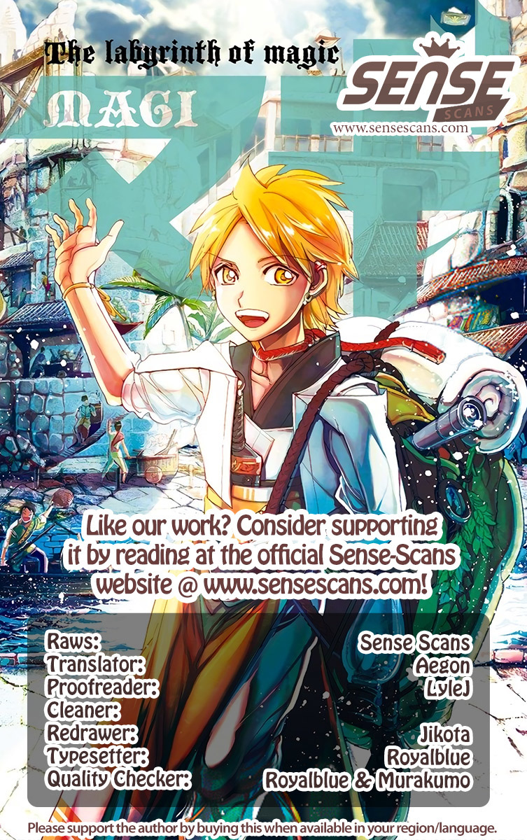 Magi - Labyrinth of Magic Chapter 341 page 1 - Chapter 341: Conviction of Souls and Puppetry