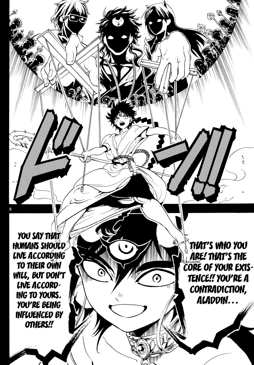 Magi - Labyrinth of Magic Chapter 341 page 10 - Chapter 341: Conviction of Souls and Puppetry