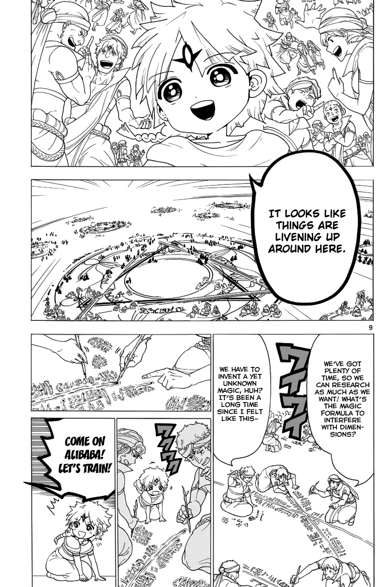 Magi - Labyrinth of Magic Chapter 345 page 11 - Chapter 345: The Magic That Connects