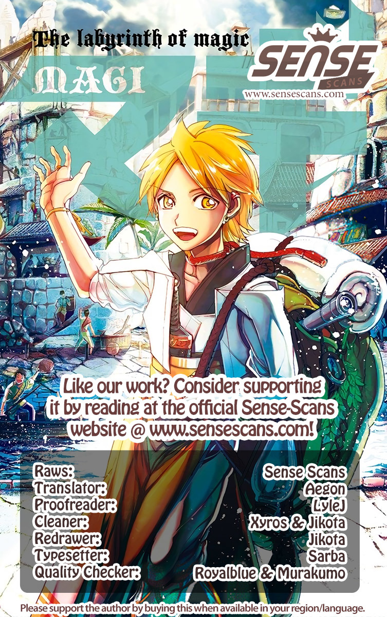 Magi - Labyrinth of Magic Chapter 347 page 1 - Chapter 347: Sense of Emptiness