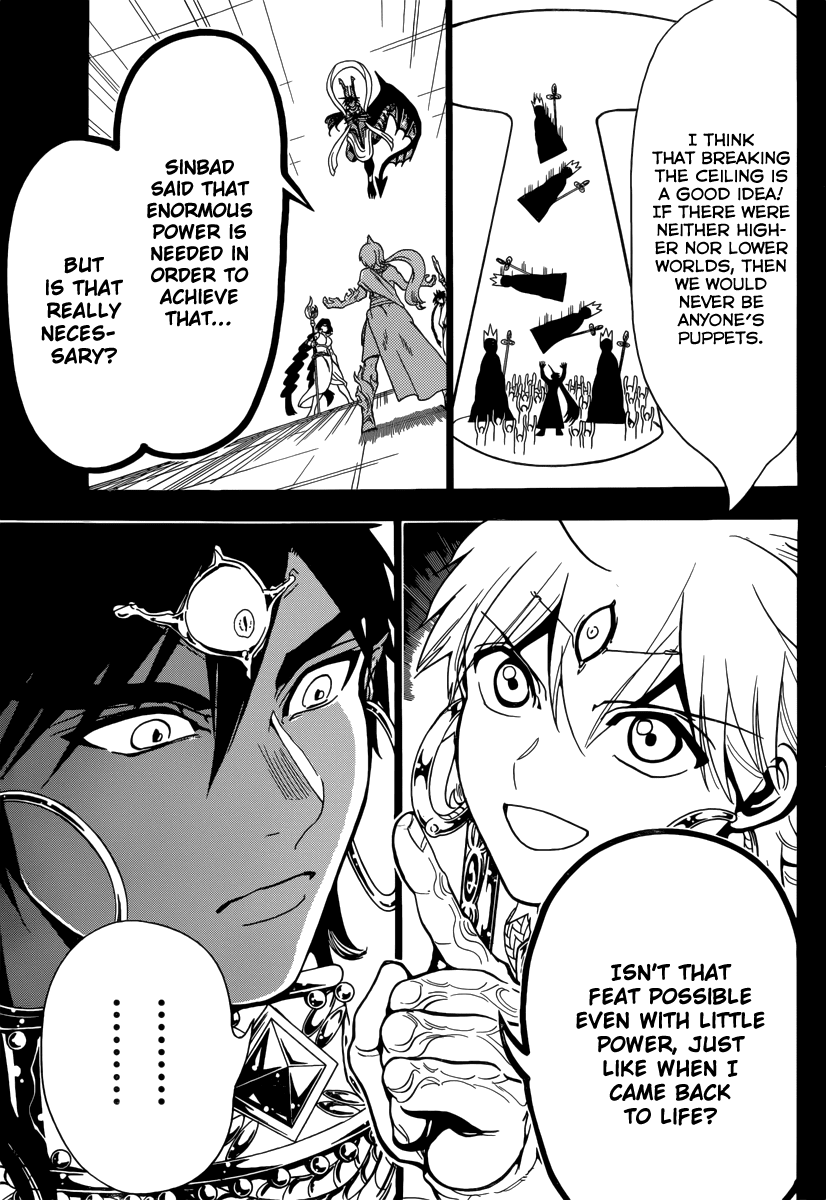 Magi - Labyrinth of Magic Chapter 348 page 13 - Chapter 348: The Possibilities of Great Magic