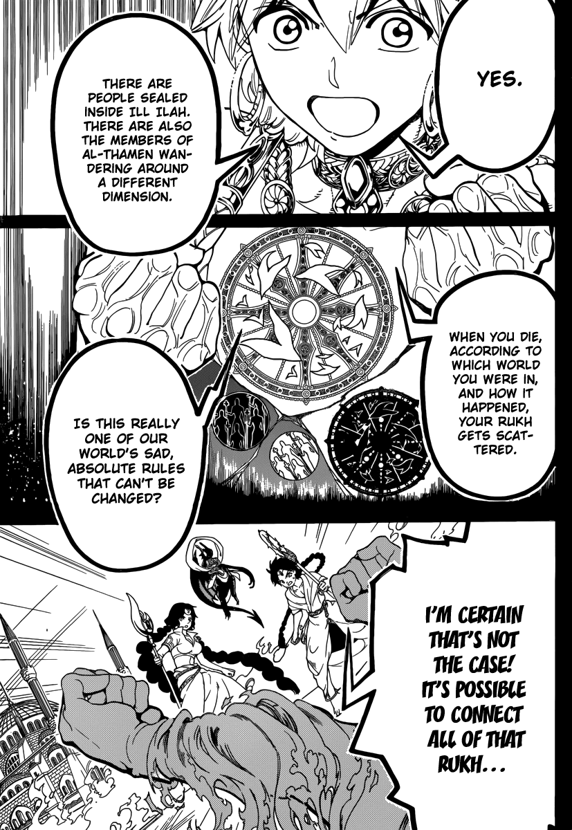 Magi - Labyrinth of Magic Chapter 348 page 15 - Chapter 348: The Possibilities of Great Magic