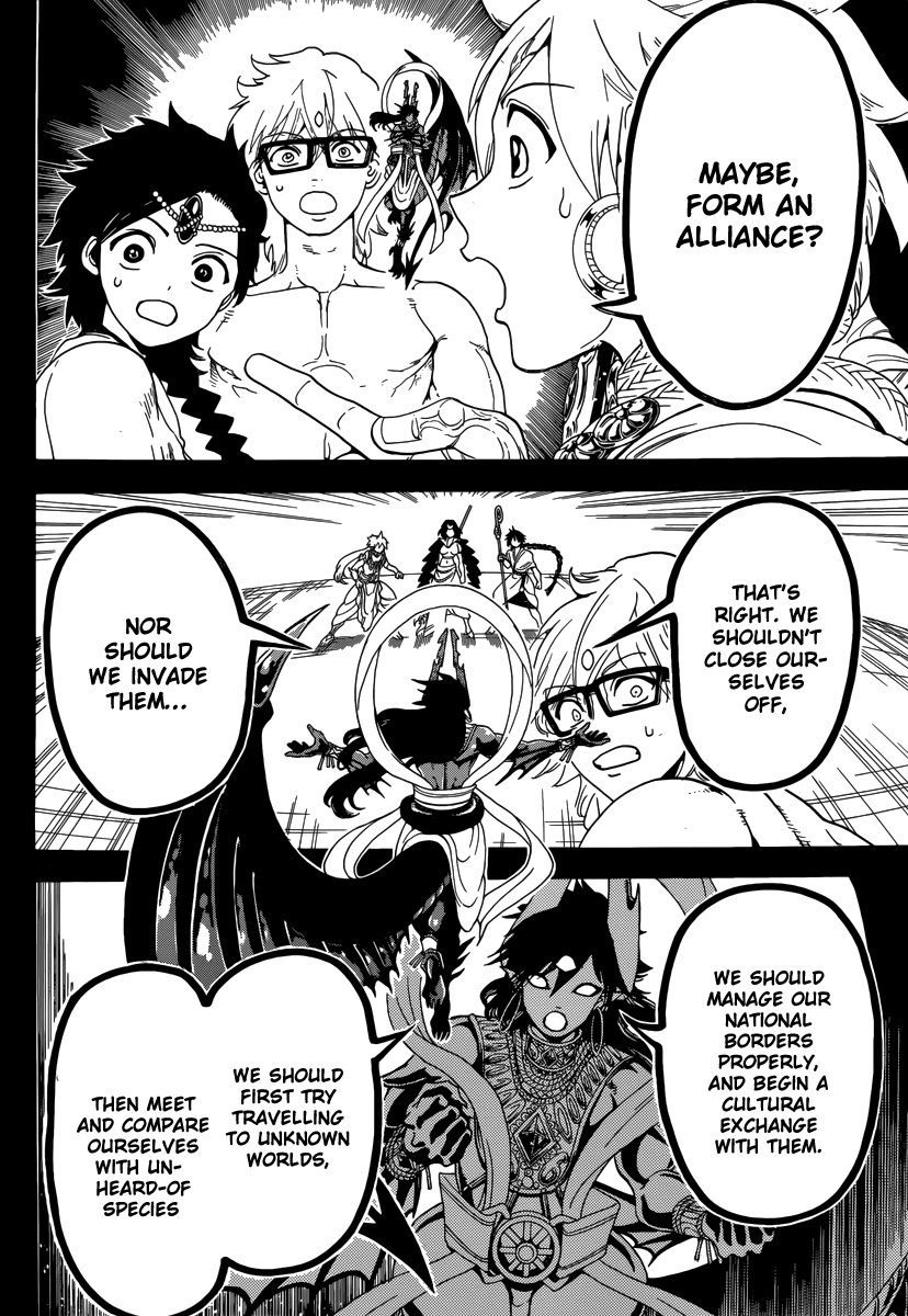Magi - Labyrinth of Magic Chapter 349 page 16 - Chapter 349: The People Involved