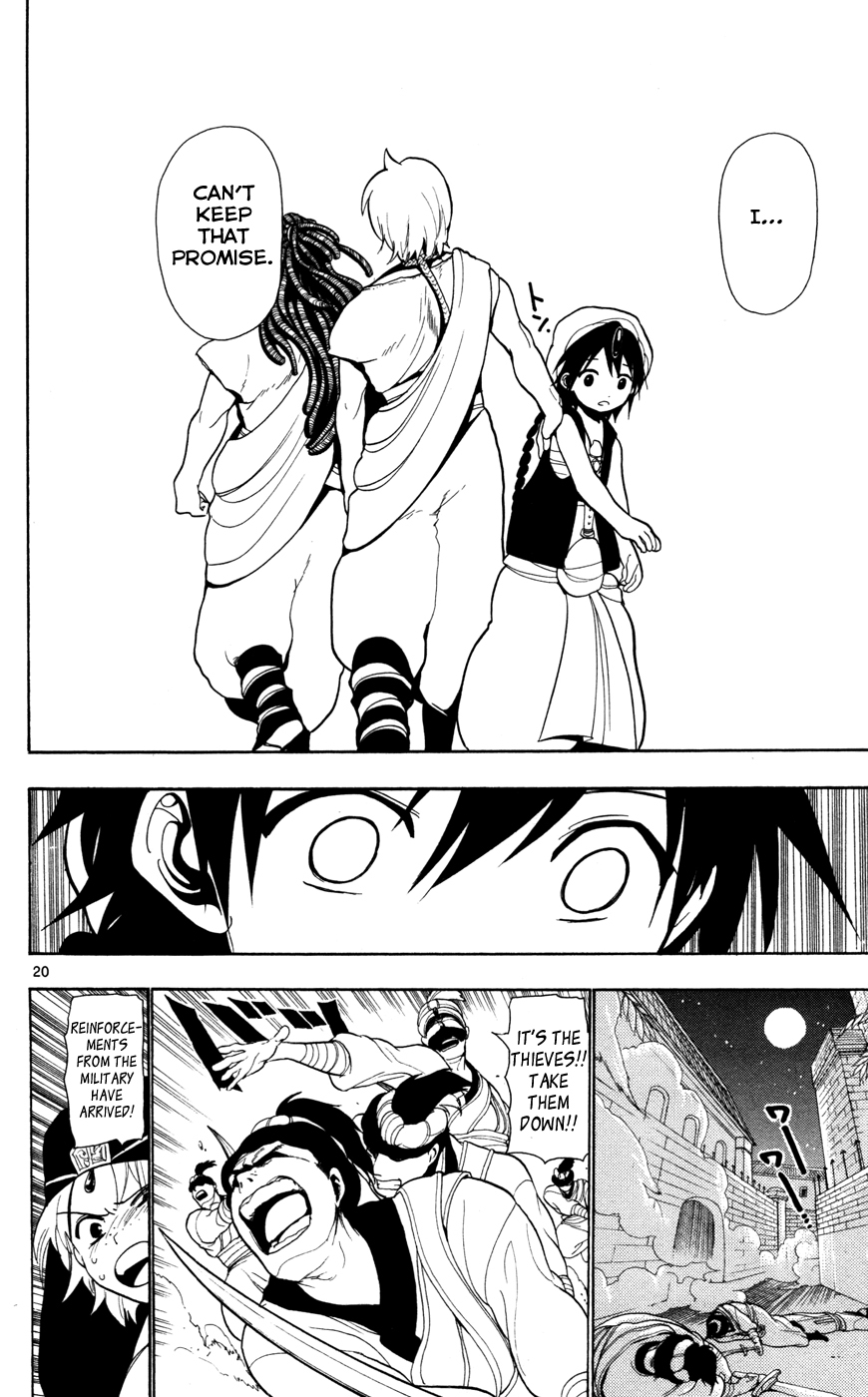 Magi - Labyrinth of Magic Chapter 35 page 22 - Chapter 35: The Fog Dissipates