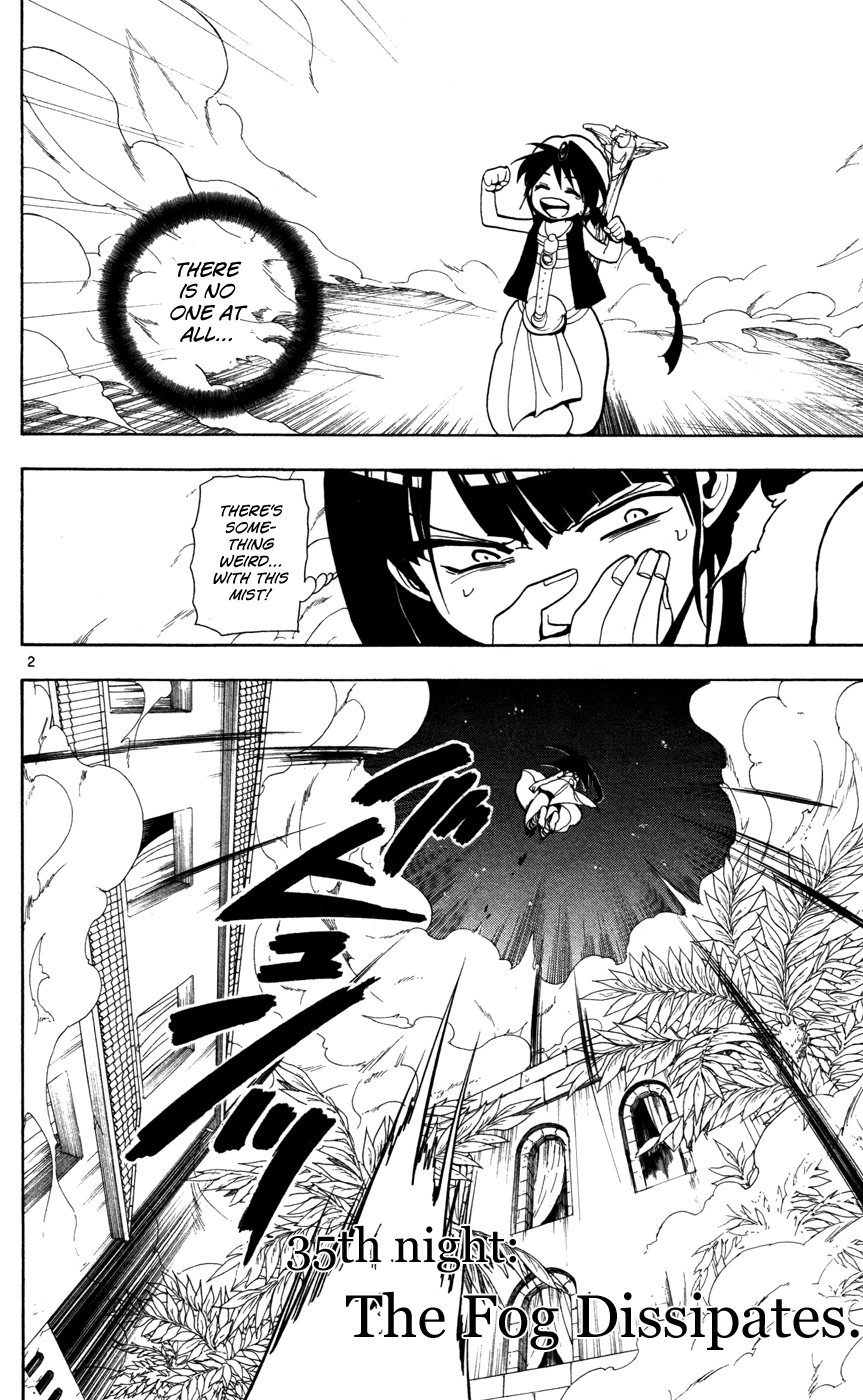 Magi - Labyrinth of Magic Chapter 35 page 4 - Chapter 35: The Fog Dissipates