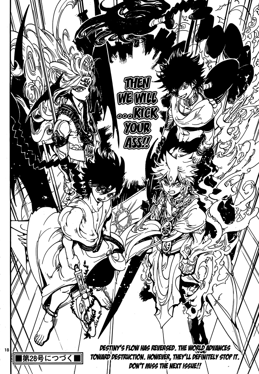 Magi - Labyrinth of Magic Chapter 351 page 19 - Chapter 351: The Magic to Return the World to the Rukh