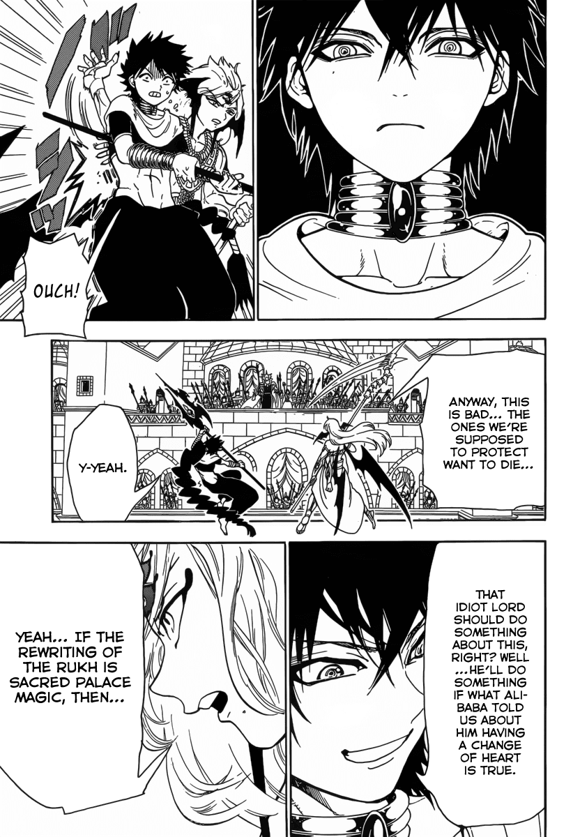 Magi - Labyrinth of Magic Chapter 354 page 14 - Chapter 354: The Fight to Protect the Surface