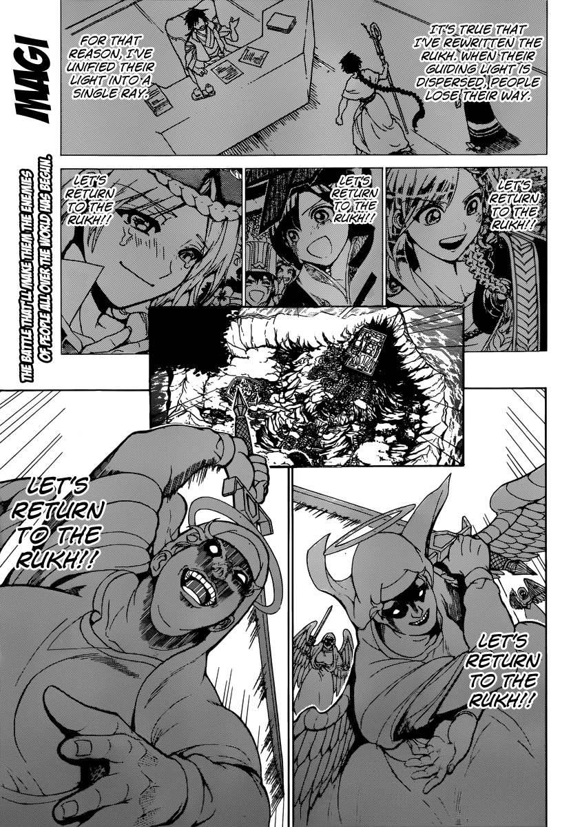 Magi - Labyrinth of Magic Chapter 354 page 3 - Chapter 354: The Fight to Protect the Surface