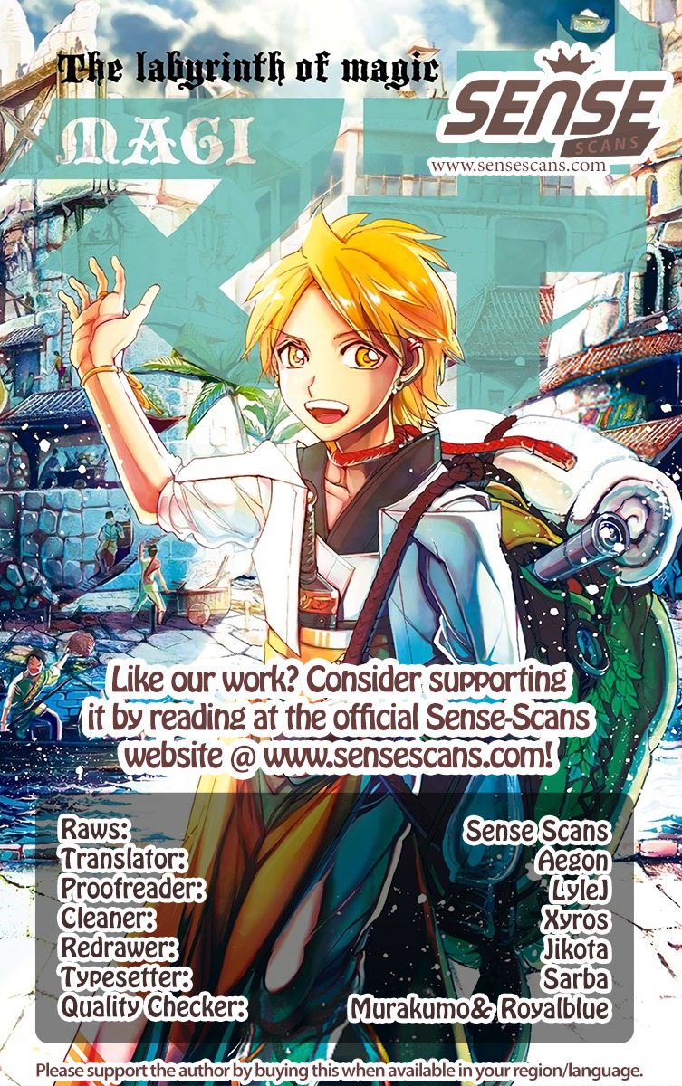 Magi - Labyrinth of Magic Chapter 357 page 1 - Chapter 357: An Inhabitant of this World