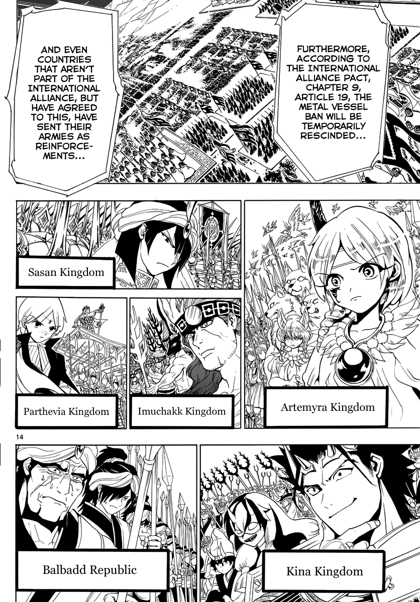 Magi - Labyrinth of Magic Chapter 357 page 14 - Chapter 357: An Inhabitant of this World
