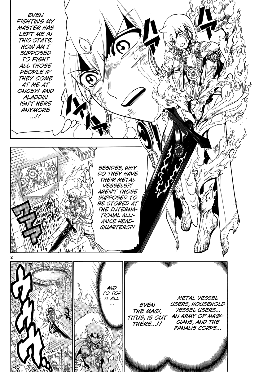Magi - Labyrinth of Magic Chapter 358 page 4 - Chapter 358: A Different Destiny