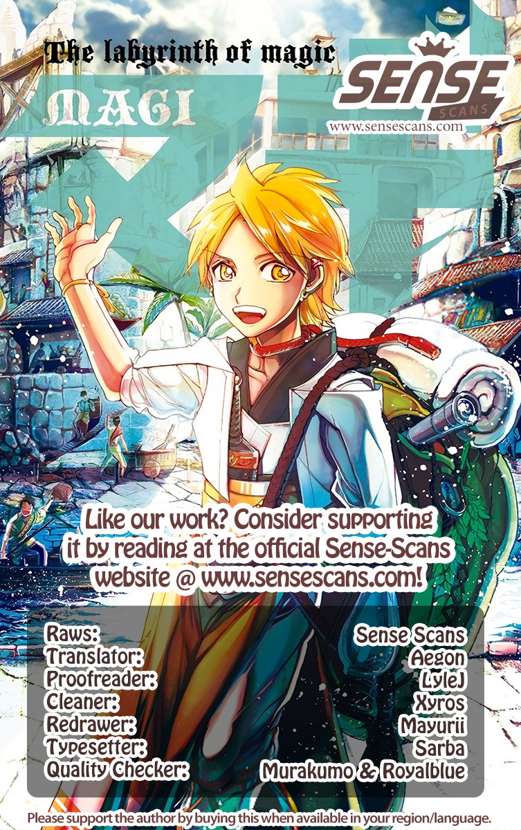Magi - Labyrinth of Magic Chapter 359 page 1 - Chapter 359: The Metal Vessels were Created for this Day