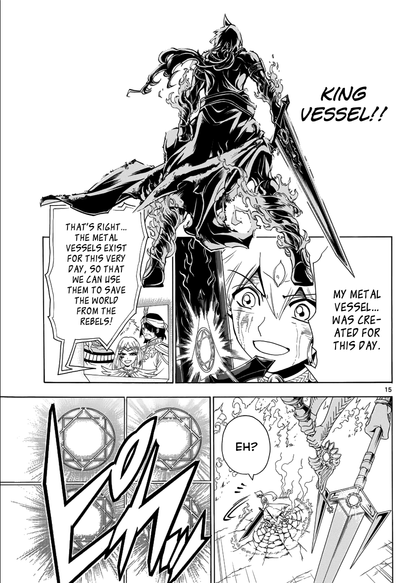 Magi - Labyrinth of Magic Chapter 359 page 17 - Chapter 359: The Metal Vessels were Created for this Day