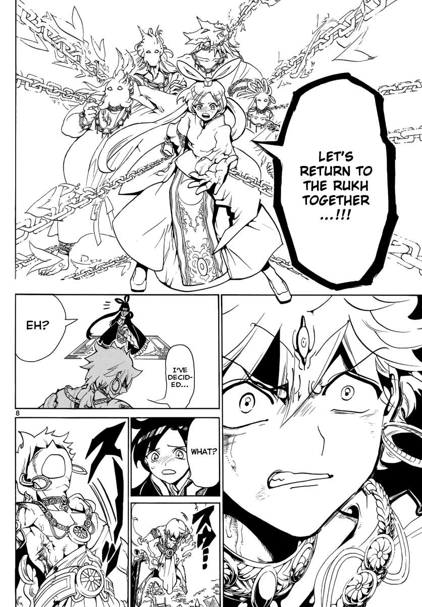 Magi - Labyrinth of Magic Chapter 360 page 10 - Chapter 360: Alibaba's Answer