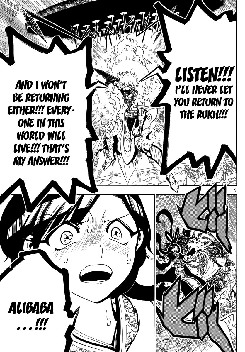 Magi - Labyrinth of Magic Chapter 360 page 11 - Chapter 360: Alibaba's Answer