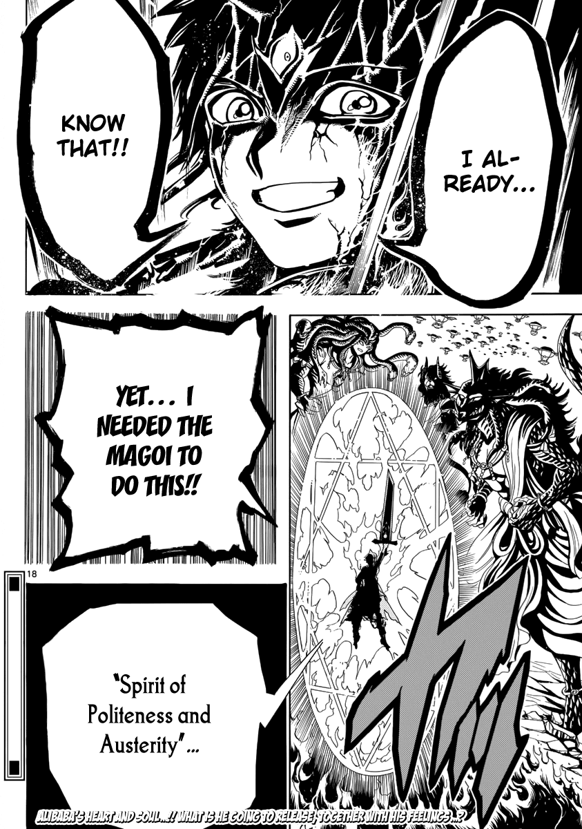 Magi - Labyrinth of Magic Chapter 360 page 20 - Chapter 360: Alibaba's Answer