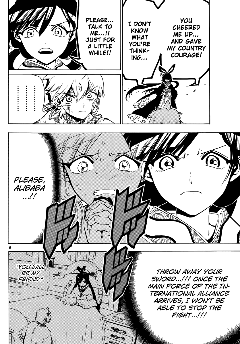 Magi - Labyrinth of Magic Chapter 360 page 8 - Chapter 360: Alibaba's Answer