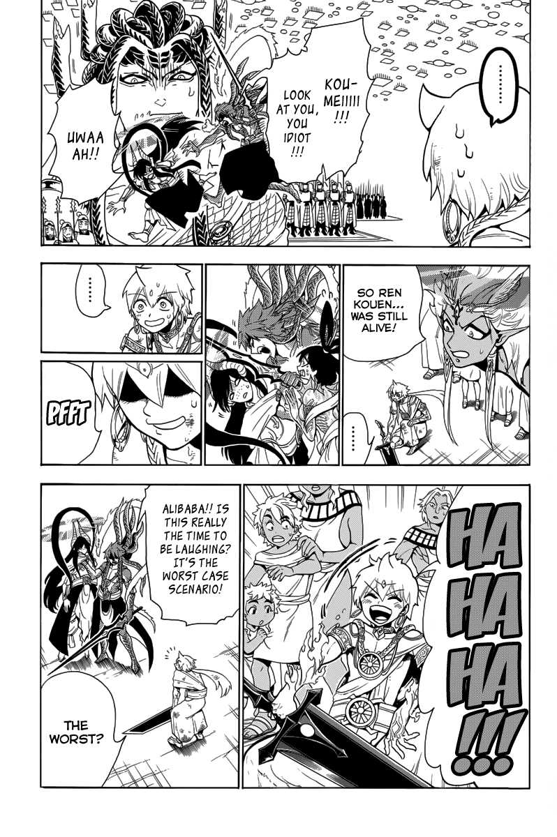 Magi - Labyrinth of Magic Chapter 363 page 13 - Chapter 363: Now We're Together