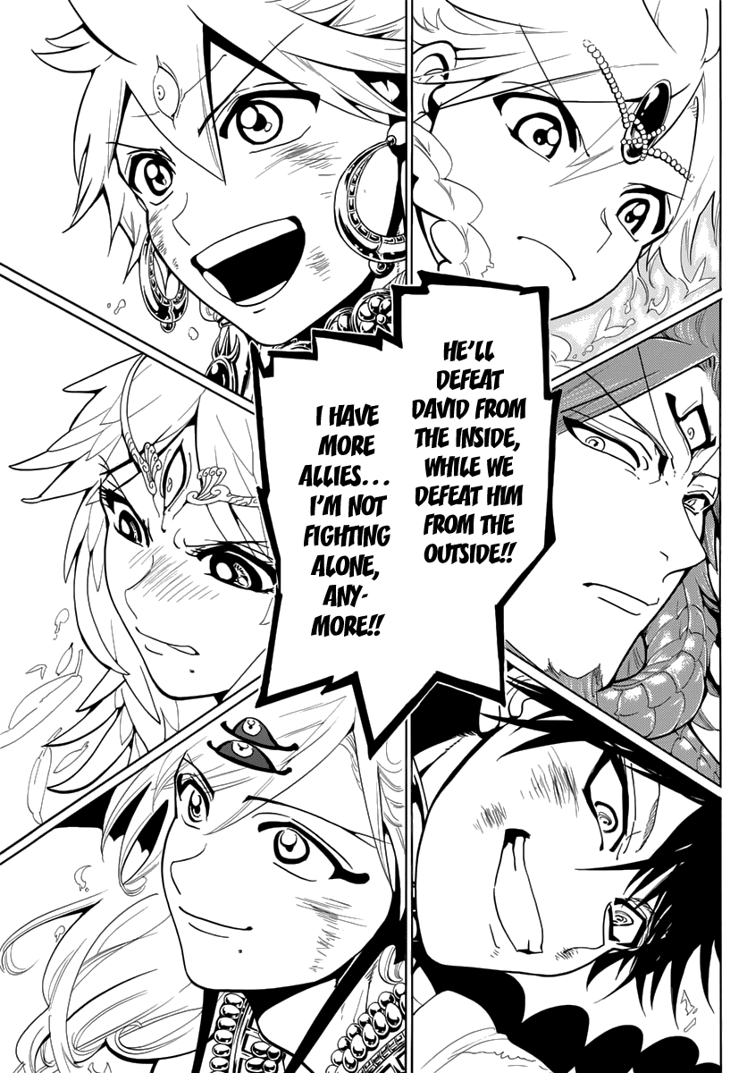 Magi - Labyrinth of Magic Chapter 363 page 15 - Chapter 363: Now We're Together