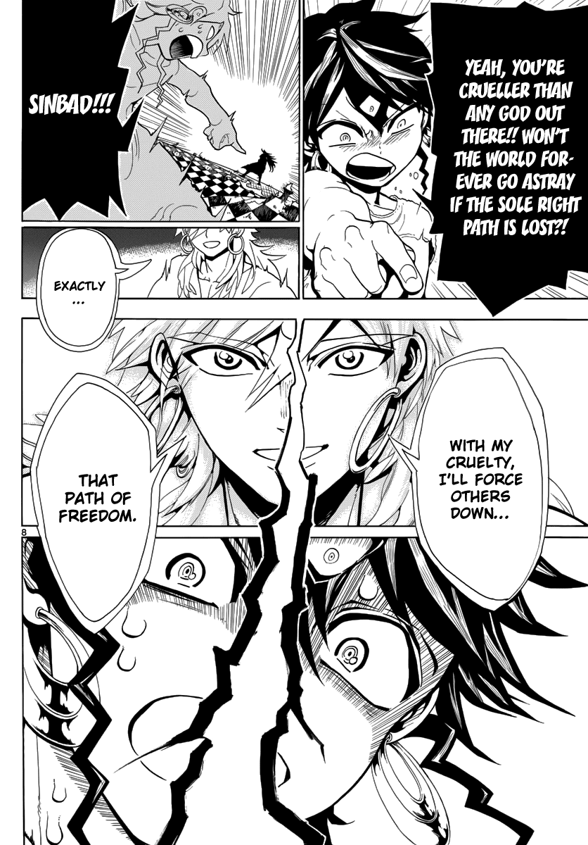 Magi - Labyrinth of Magic Chapter 364 page 10 - Chapter 364: The Cruel Path of Freedom