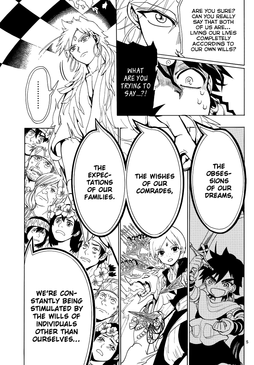 Magi - Labyrinth of Magic Chapter 364 page 7 - Chapter 364: The Cruel Path of Freedom