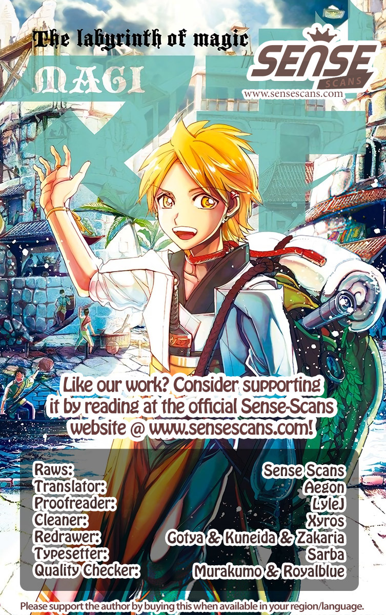Magi - Labyrinth of Magic Chapter 365 page 1 - Chapter 365: The Dungeon Towers