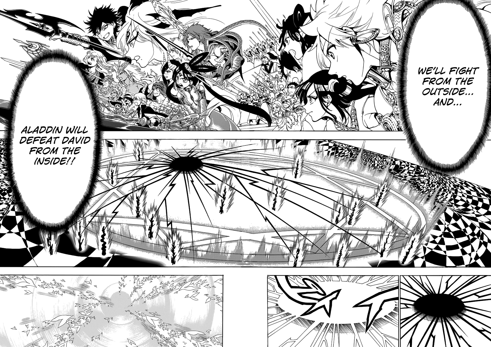 Magi - Labyrinth of Magic Chapter 365 page 18 - Chapter 365: The Dungeon Towers