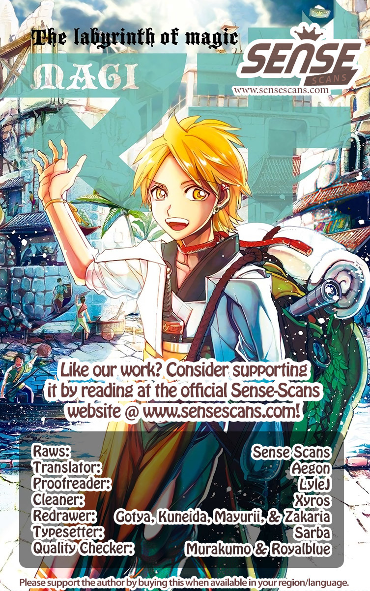 Magi - Labyrinth of Magic Chapter 366 page 1 - Chapter 366: The Coward