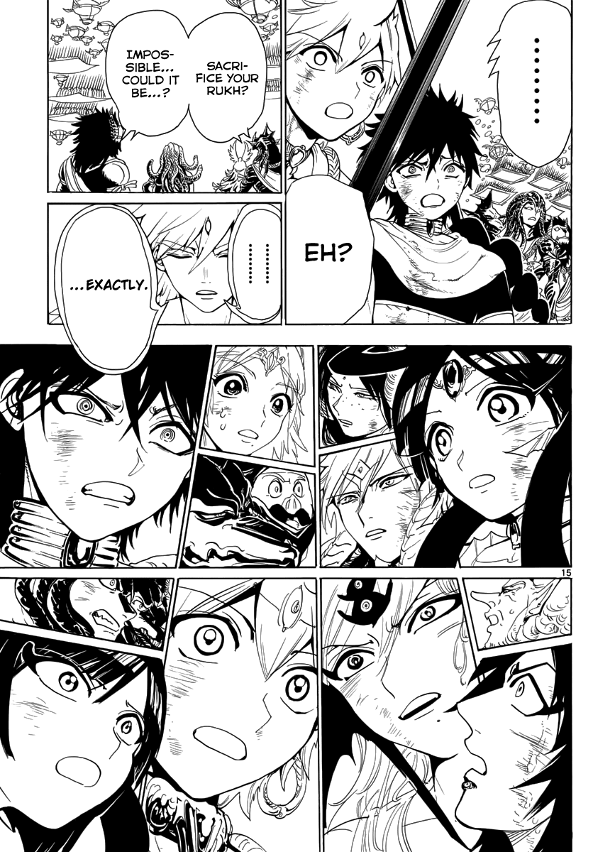 Magi - Labyrinth of Magic Chapter 366 page 16 - Chapter 366: The Coward